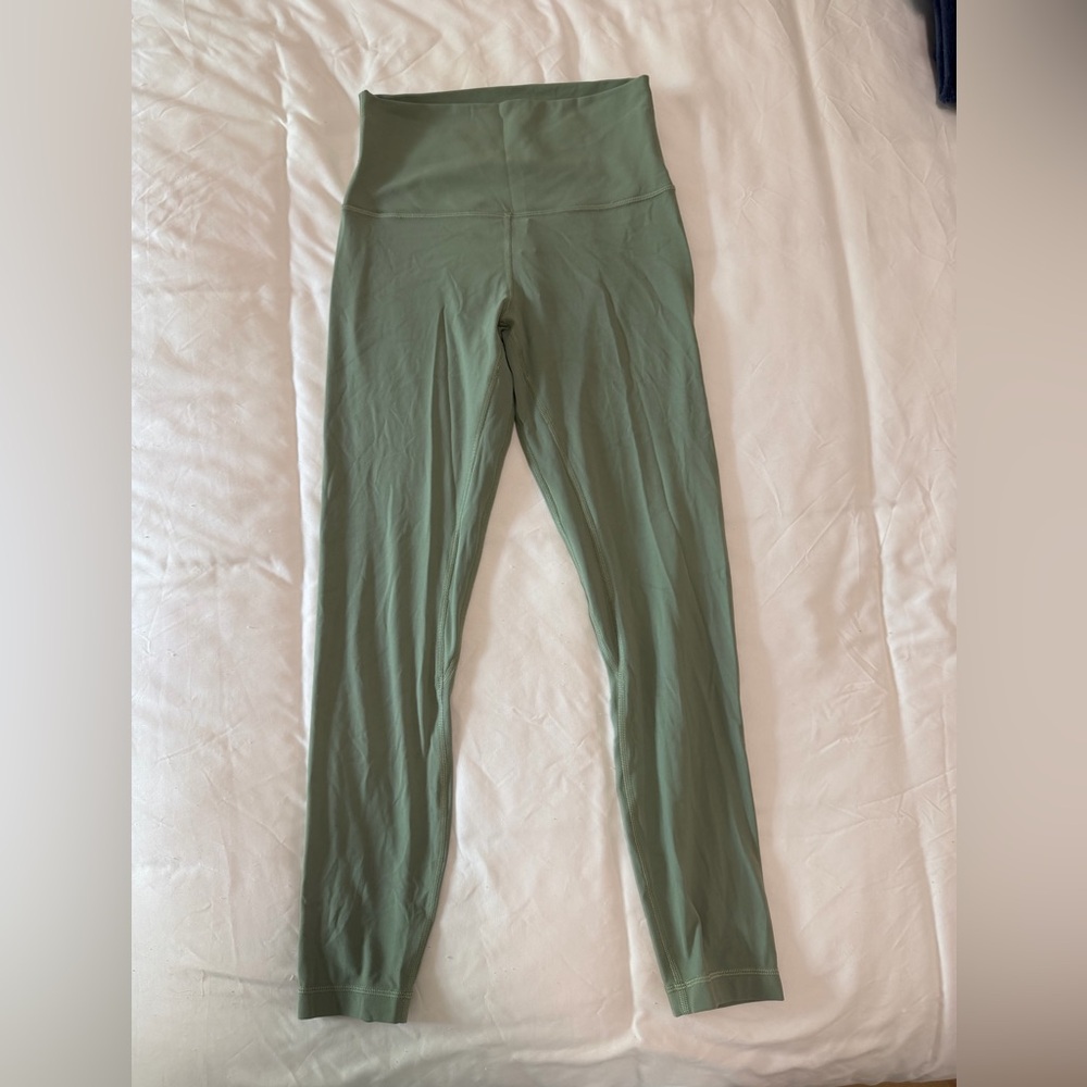 lululemon athletica Olive Green High-Rise Leggings